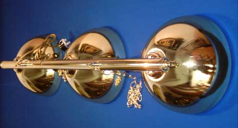 Brass Bowl Lights