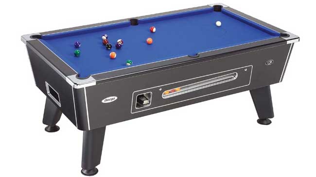 Coin Operated Pool Table